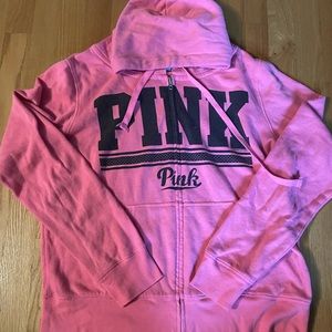 PINK hoodie sweatshirt Pink